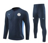 24-25 Man City High Quality Half Pull Tracksuit