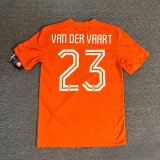 2014 Netherlands Home Retro Soccer Jersey