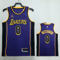 22-23 LAKERS WESTBROOK #0 Purple Top Quality Hot Pressing NBA Jersey (Trapeze Edition) 22-23 LAKERS WESTBROOK #0 Purple Top Quality Hot Pressing NBA Jersey (Trapeze Edition)