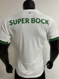 24-25 Sporting Lisbon Away Player Version Soccer Jersey