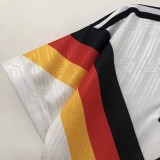 1990 Germany Home White Retro Soccer Jersey