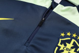 23-24 Brazil High Quality Half Pull Tracksuit