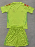 24-25 Nottingham Fluorescent Yellow GoalKeeper Kids Soccer Jersey