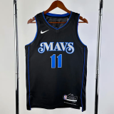 23-24 Dallas Mavericks IRVING #11 Black City Edition Top Quality Hot Pressing NBA Jersey(V领)