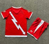 24-25 Rayo Vallecano Away Kids Soccer Jersey