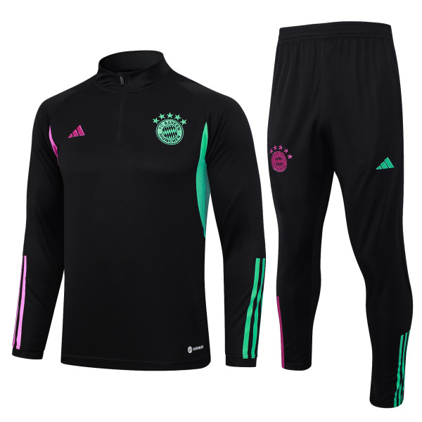 23-24 Bayern High Quality Half Pull Tracksuit