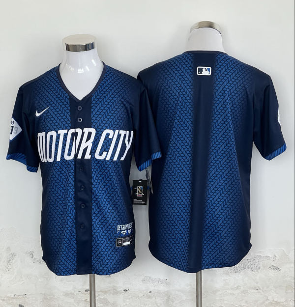 2024 MLB Detroit Tigers New Pattern Jersey