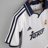 2000-2001 RMA Home Retro Soccer Jersey