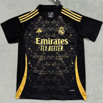 24-25 RMA Black Special Edition Fans Soccer Jersey *黑金前金
