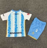 24-25 Málaga Home Kids Soccer Jersey