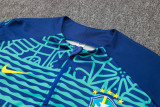 24-25 Brazil High Quality Half Pull Tracksuit