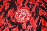 23-24 Man Utd High Quality Half Pull Tracksuit