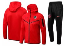 22-23 ATM Red Hoodie Jacket Tracksuit#F390 22-23 ATM Red Hoodie Jacket Tracksuit#F390
