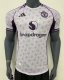 24-25 Man Utd White Purple Special Edition Player Version Soccer Jersey