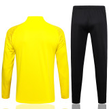 23-24 Dortmund High Quality Half Pull Tracksuit