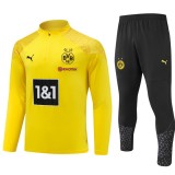 23-24 Dortmund High Quality Half Pull Tracksuit