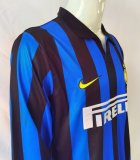 1998-1999 INT Home Long sleeves Retro Soccer Jersey