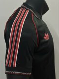 24-25 Man Utd Black Retro Edition Polo Short Sleeve