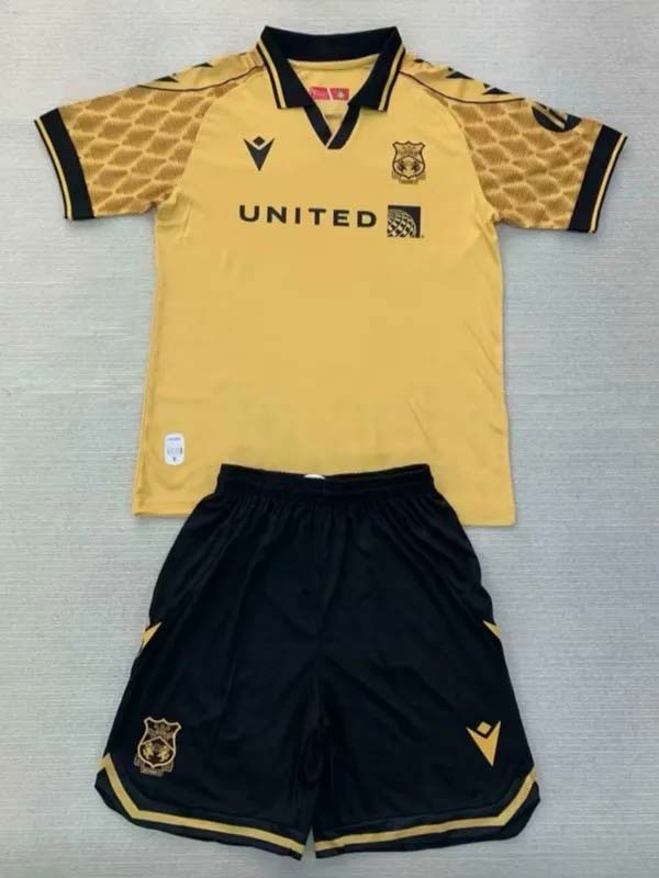 24-25 Wrexham FC Away Kids Soccer Jersey