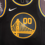21-22 WARRIORS KUMINGA #00 Black 75th Anniversary City Edition Top Quality Hot Pressing NBA Jersey