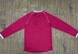 2005-2006 Man Utd Home Long sleeves Retro Soccer Jersey