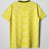 1988 Dortmund Yellow Retro Soccer Jersey