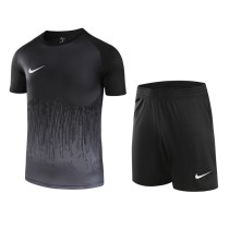 2024 NK Black Training Short Suit 2024 NK Black Training Short Suit