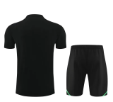 24-25 Bayern Black Training Short Suit (100%Cotton)纯棉