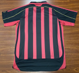 2006-2007 ACM Home UCL Version Retro Soccer Jersey