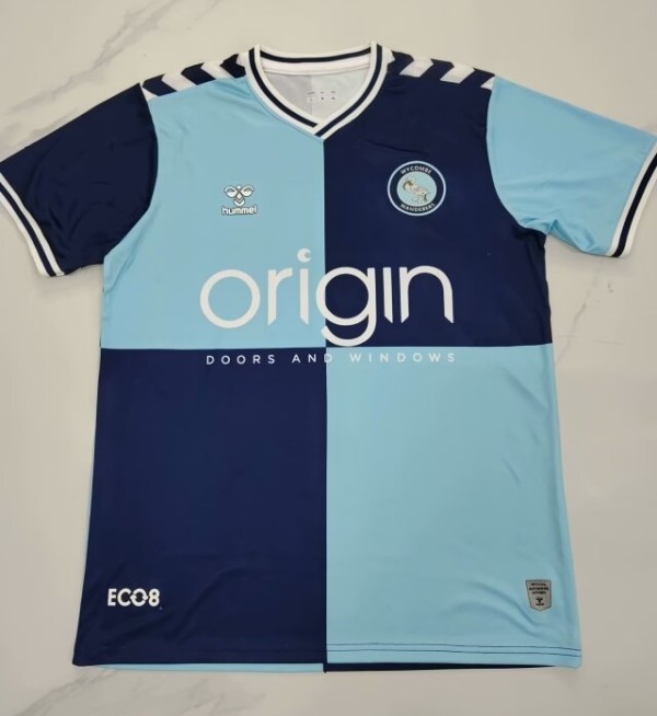24-25 Wycombe Wanderers Home Fans Soccer Jersey