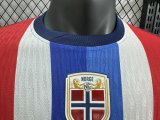 2024 Norway Home Player Version Soccer Jersey