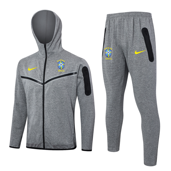 24-25 Brazil High Quality Hoodie Jacket Tracksuit