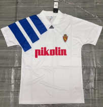 1992-1993 Zaragoza Home Retro Soccer Jersey
