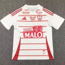 24-25 Stade Brestois Away Fans Soccer Jersey