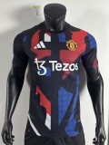 24-25 Man Utd Red Blue Player Version Training shirts