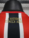 24-25 Sao Paulo Away Player Version Soccer Jersey