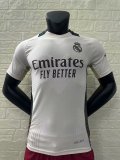 24-25 RMA White Special Edition Player Version Soccer Jersey