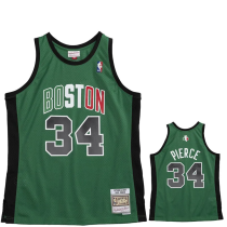 CELTICS PIERCE #34 Green Italian Game Edition Top Quality Hot Pressing NBA Jersey CELTICS PIERCE #34 Green Italian Game Edition Top Quality Hot Pressing NBA Jersey