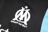 23-24 Marseille High Quality Half Pull Tracksuit
