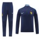 24-25 France High Quality Half Pull Tracksuit