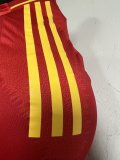 2024 Spain European Cup Home Player Version Soccer Jersey