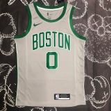 CELTICS TATUM #0 Gray Top Quality Hot Pressing NBA Jersey