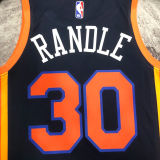 22-23 KNICKS RANDLE #30 Black Top Quality Hot Pressing NBA Jersey (Trapeze Edition)