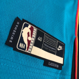 22-23 Pistons CUNNINGHAM #2 Light blue Top Quality Hot Pressing NBA Jersey (Retro Logo)