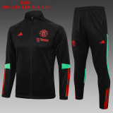 23-24 Man Utd High Quality Kids Jacket Tracksuit