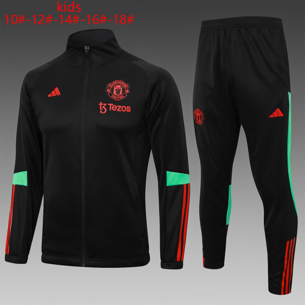 23-24 Man Utd High Quality Kids Jacket Tracksuit