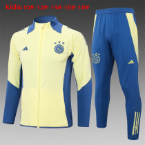 24-25 Ajax High Quality Kids Jacket Tracksuit 24-25 Ajax High Quality Kids Jacket Tracksuit