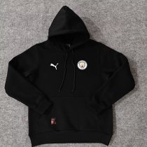 2024 Man City Black Fleece Hoodie