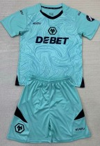 24-25 Wolves Blue GoalKeeper Adult Suit
