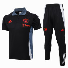 24-25 Man Utd High Quality Polo Tracksuit
